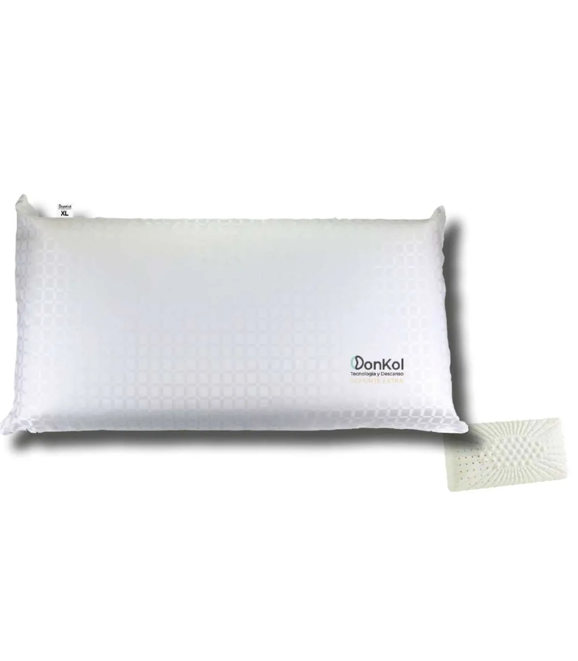 Almohada viscoelástica Seattle talla XL de 75cm.