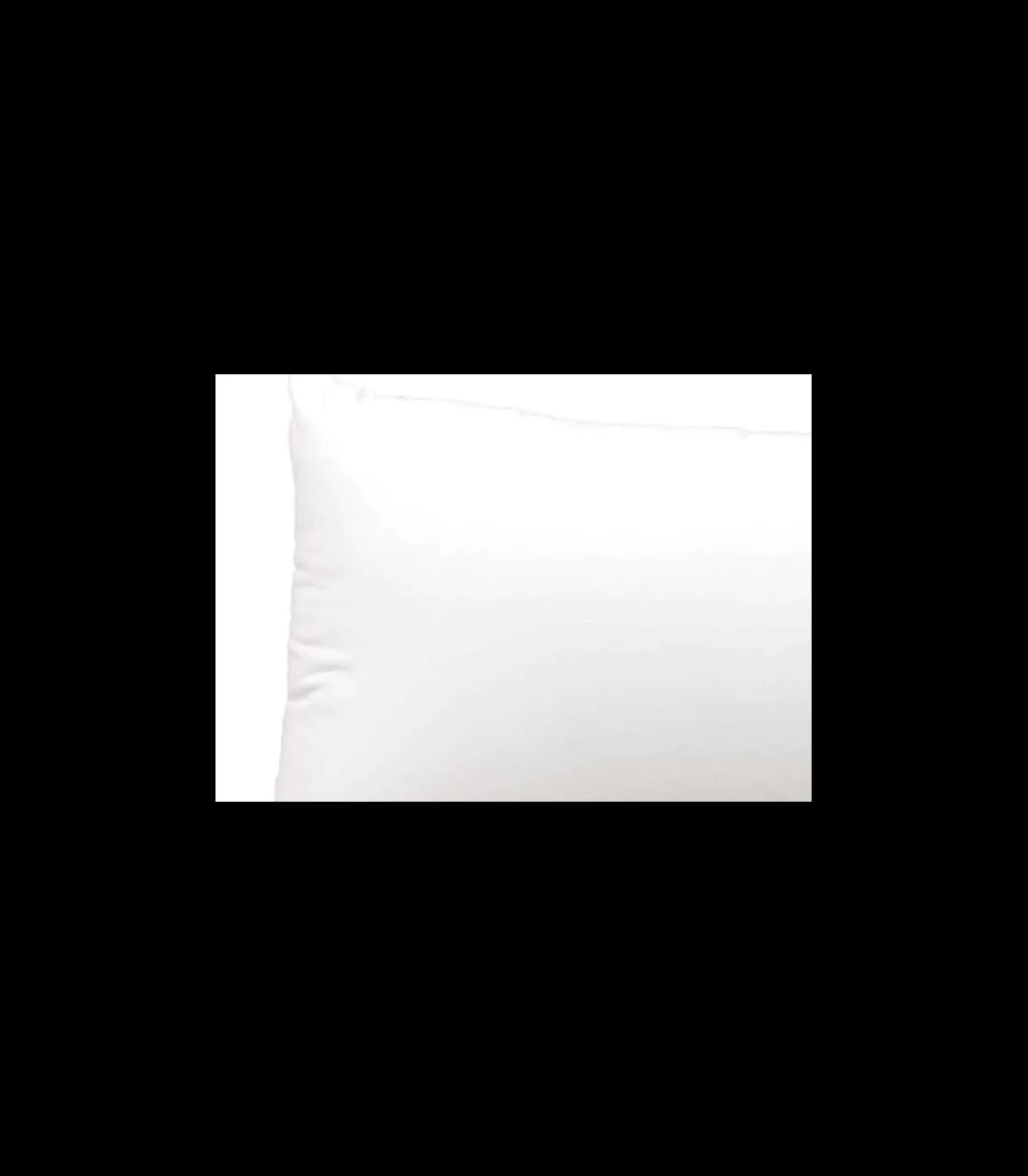 Almohada viscoelástica y fibra núcleo visco Oxford de 70cm.