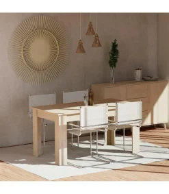 Aparador Oslo en acabado roble aurora, 90 cm(alto)140 cm(ancho)40 cm(largo)