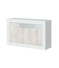 Aparador Teho 3 puertas y hueco superior. 87 cm (alto) x 144 cm (ancho) x 42 cm (prof.)
