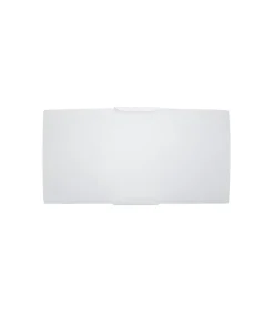 Aplique a pared modelo Marc acabado blanco 10 cm(alto) 30 cm(ancho) 15 cm(fondo