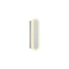 Aplique de pared con led integrado modelo Sultán acabado blanco, 20cm(alto) 6cm(ancho) 6cm(fondo
