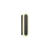 Aplique de pared con led integrado modelo Sultán acabado negro, 20cm(alto) 6cm(ancho) 6cm(fondo