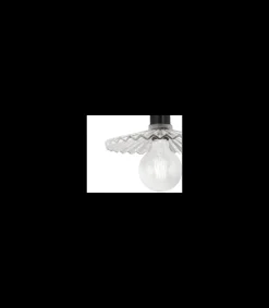 Aplique de pared modelo CORA acabado negro, 20cm(alto) 24cm(ancho) 28cm(fondo)