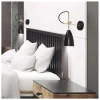 Aplique de pared modelo Manus acabado negro 37 cm(alto)10 cm(ancho)33 cm(largo)