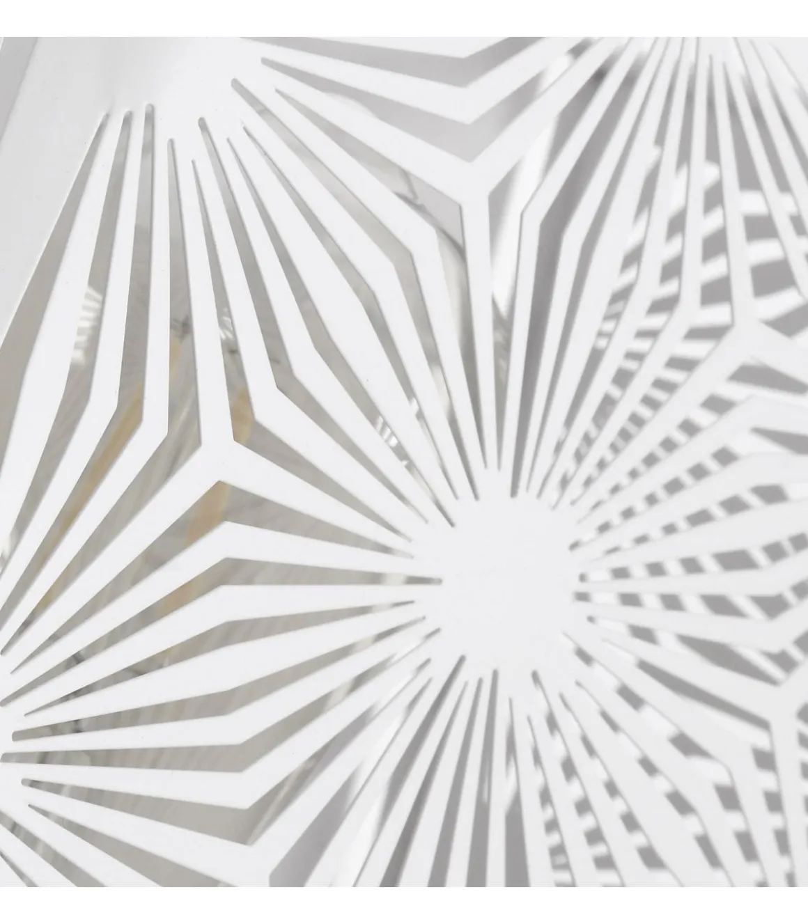 Aplique de pared modelo Nuria acabado blanco 25 cm(alto)22 cm(ancho)10 cm(largo)