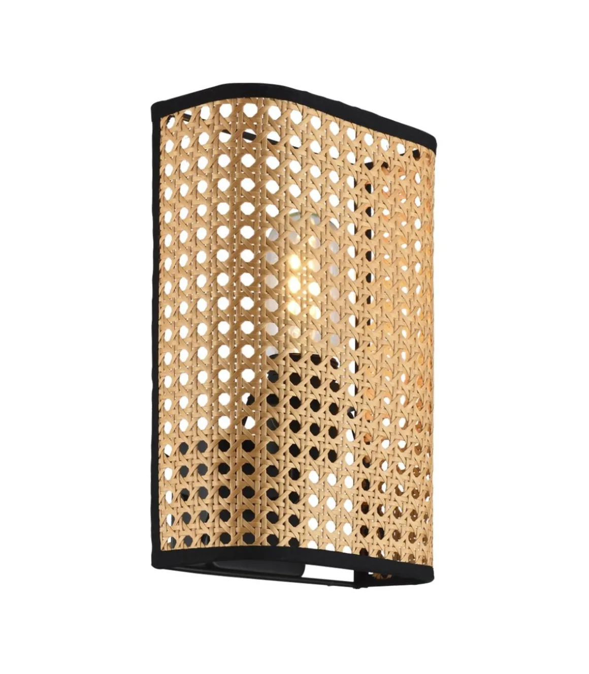 Aplique de pared modelo Oyster acabado natural 25 cm(alto)16 cm(ancho)11 cm(largo)
