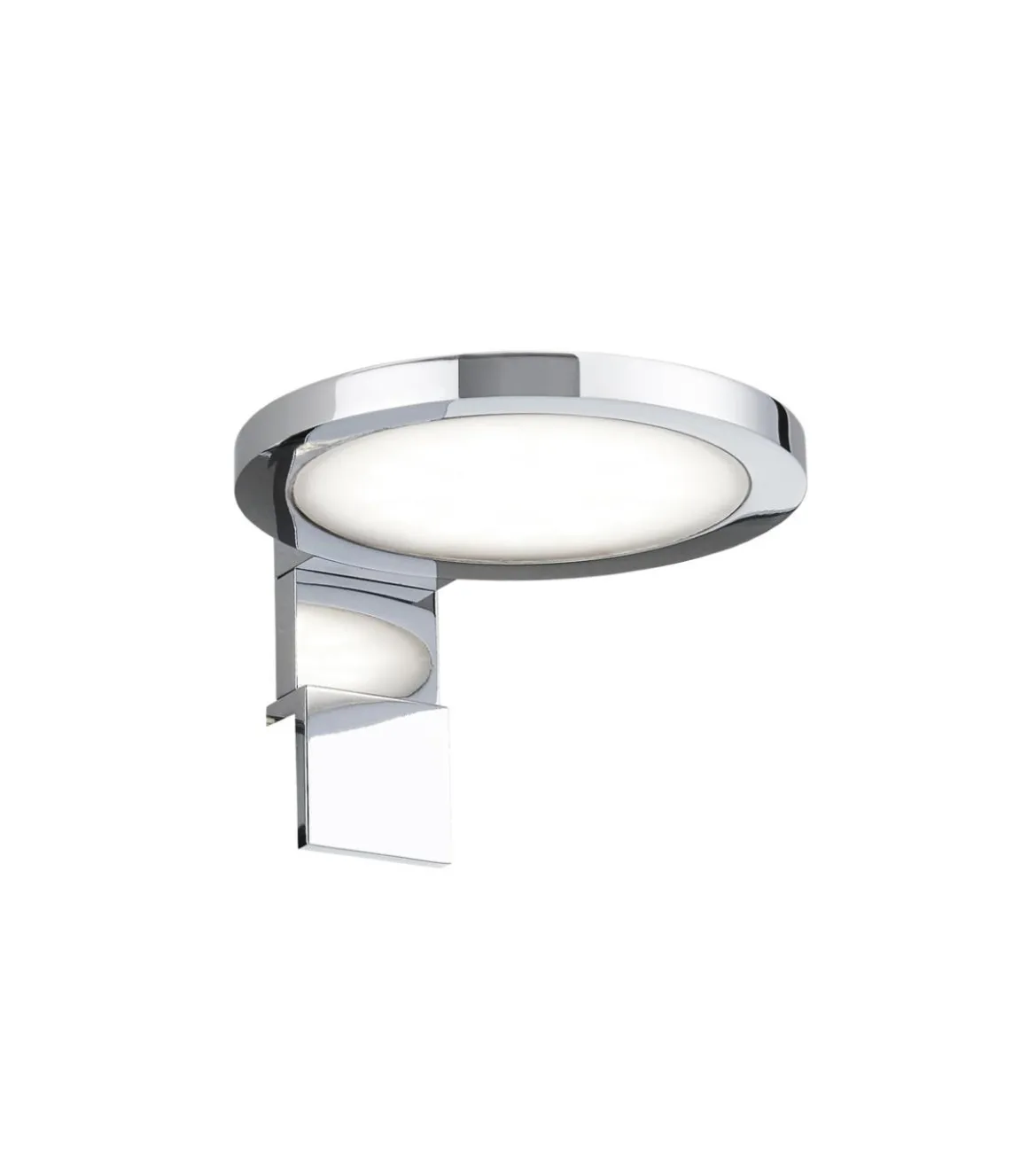 Aplique de pared modelo Tinao acabado cromo 7cm(alto) 10 cm(ancho) 12 cm(fondo
