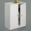 Armario bajo dos puertas Marbella color blanco 60 cm(ancho) 80 cm(altura) 34 cm(fondo)