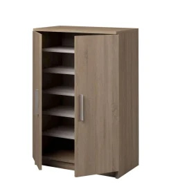 Armario Jupiter multiusos bajo en roble cortez. 60 cm(ancho) 90 cm(altura) 35.6 cm(fondo)