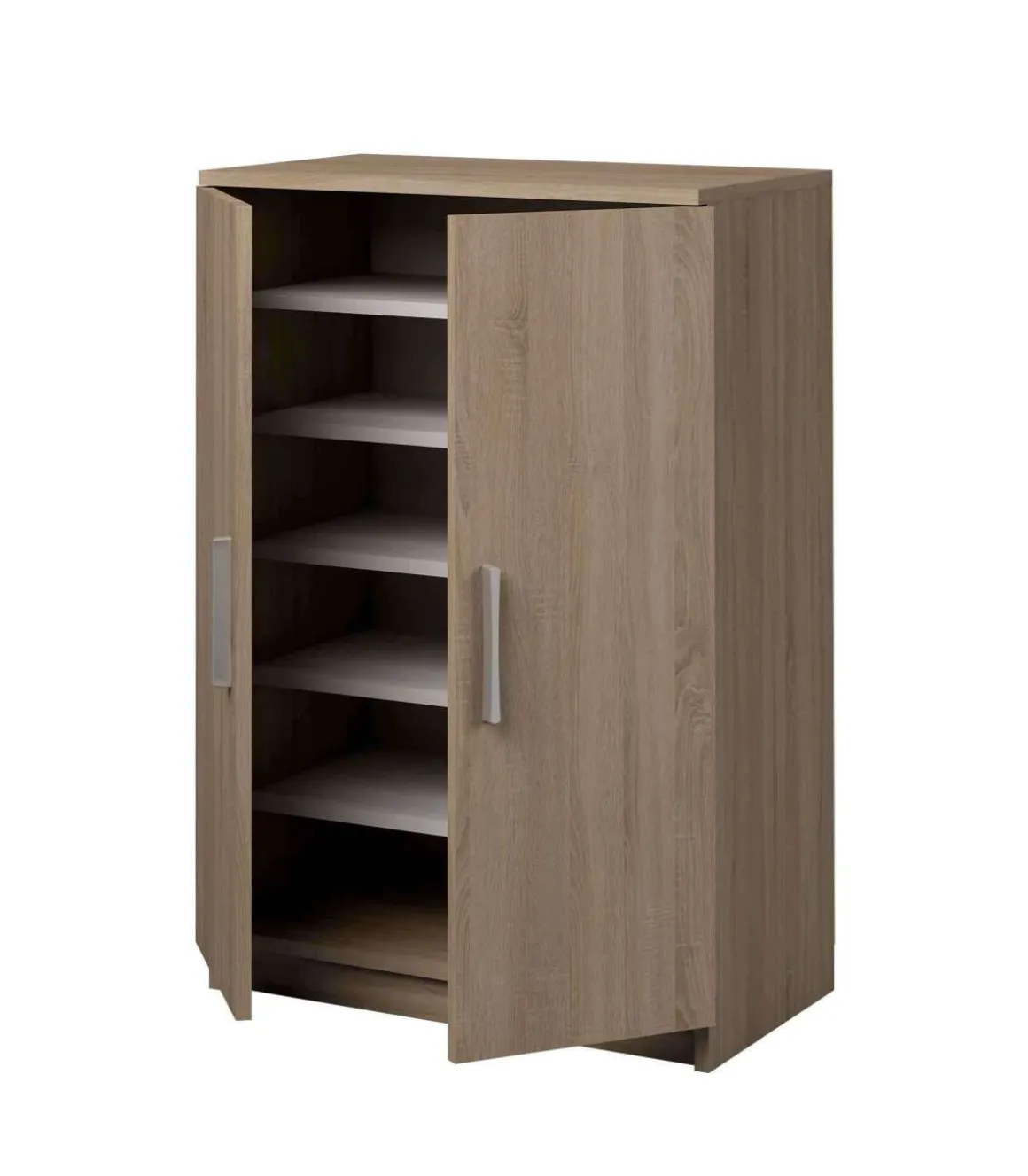 Armario Jupiter multiusos bajo en roble cortez. 60 cm(ancho) 90 cm(altura) 35.6 cm(fondo)