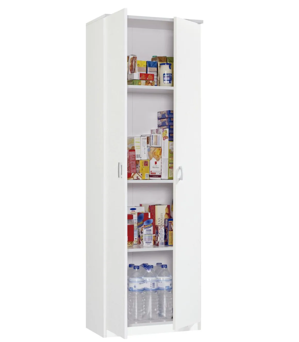 Armario multiusos en color blanco Turin 60 cm(ancho) 180 cm(altura) 35 cm(fondo)