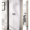 Armario multiusos Luna en acabado blanco 2 puertas 6 estantes 61 cm(ancho) 190 cm(altura) 35 cm(fondo)