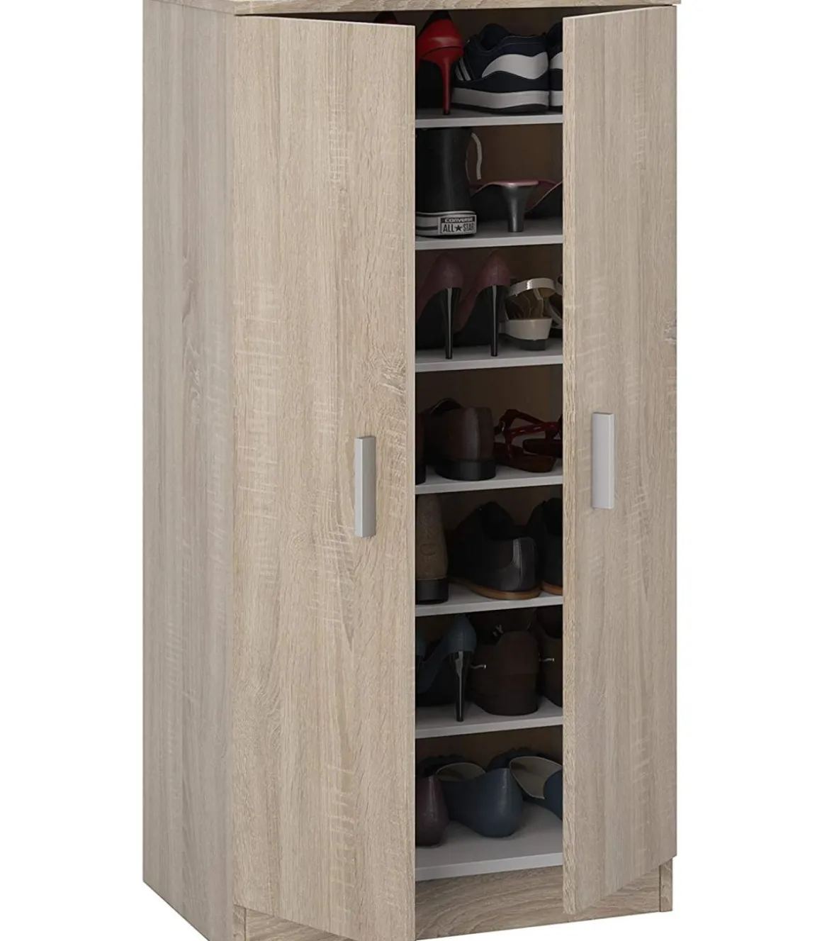 Armario multiusos 2 puertas Sfera en roble canadian 55 cm(ancho) 108 cm(altura) 35 cm(fondo)