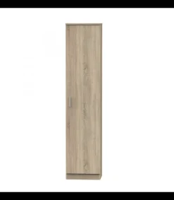 Armario multiusos Tibet acabado roble cambrian, 40 cm(ancho) 180 cm(altura) 35 cm(fondo)