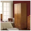 Armario ropero madera maciza acabado cerezo 200 cm(alto)105 cm(ancho)55 cm(largo)
