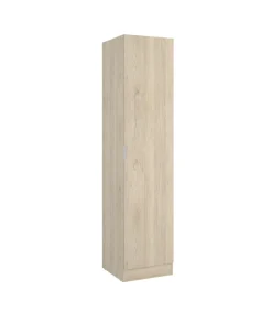 Armario ropero 1 puerta Jaen en acabado Natural 40.5 cm(ancho) 184 cm(altura) 52 cm(fondo)