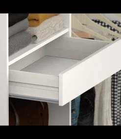 Armario vestidor Cloe acabado blanco 200 CM (ALTO) X 200 CM (ANCHO) X 50 CM (FONDO)