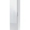 Armario Zapatero con espejo Gusto en color blanco artik. 50 cm(ancho) 180 cm(altura) 22 cm(fondo)