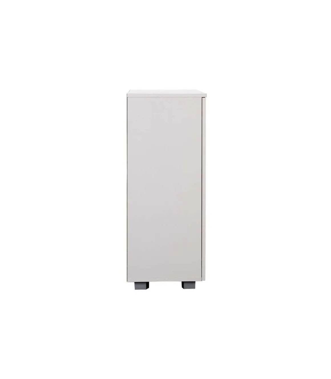 Armario Zapatero 2 puertas Md-María acabado blanco, 60cm(ancho) 84cm(altura) 33cm(fondo)