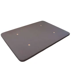 Base tapizada Roma tapizado tela 3d gris con 6 patas de 105x190.
