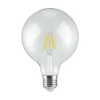 Bombilla led E-27 globo acabado transparente 17 cm(alto)13 cm(ancho)13 cm(largo)