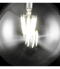 Bombilla led E-27 globo acabado transparente 17 cm(alto)13 cm(ancho)13 cm(largo)