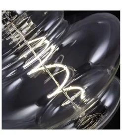 Bombilla led retro xl acabado transparente 22.5 cm(alto)16.5 cm(ancho)16.5 cm(largo)