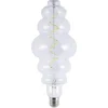 Bombilla led vintage acabado transparente 27 cm(alto)12 cm(ancho)12 cm(largo)