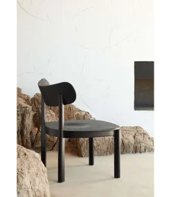 Butaca modelo Nara acabado negro, 59.5cm(ancho) 77cm(alto) 59.5cm (fondo)