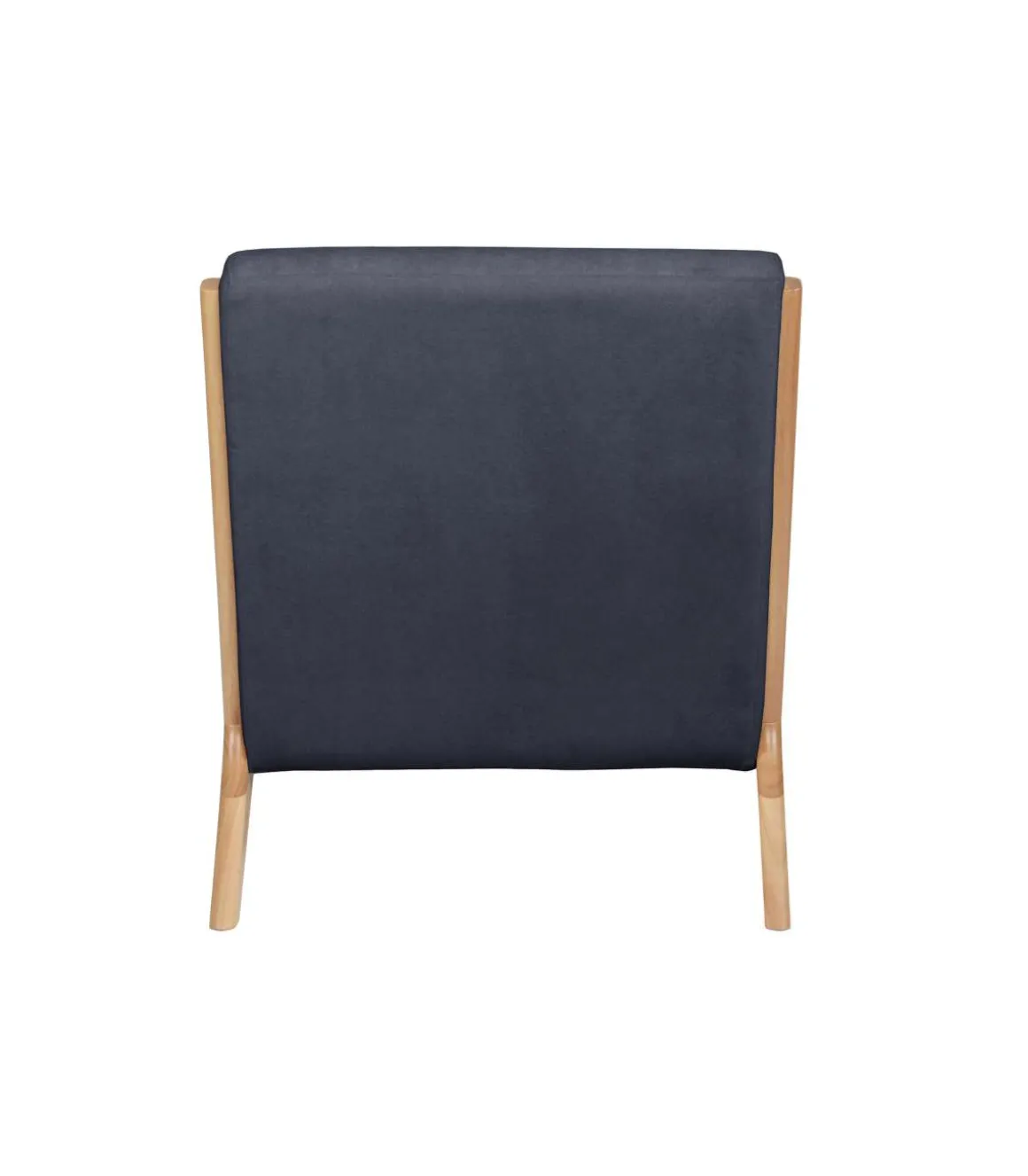 Butaca Tokio microfibra gris/madera 65 cm(ancho) 83 cm(altura) 72 cm(fondo)