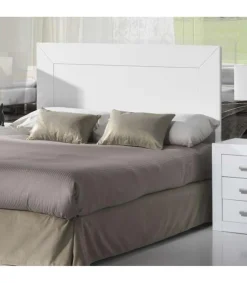 Cabecero madera en acabado blanco 110 cm(alto)160 cm(ancho)