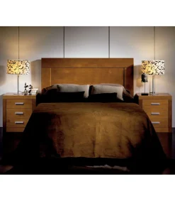 Cabecero madera maciza en acabado de madera de cerezo 110 cm(alto)145 cm(ancho)