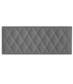 Cabecero para colchón de 150cm Maya tapizado gris, 160cm(ancho) 60cm(alto) 3.5cm(fondo)
