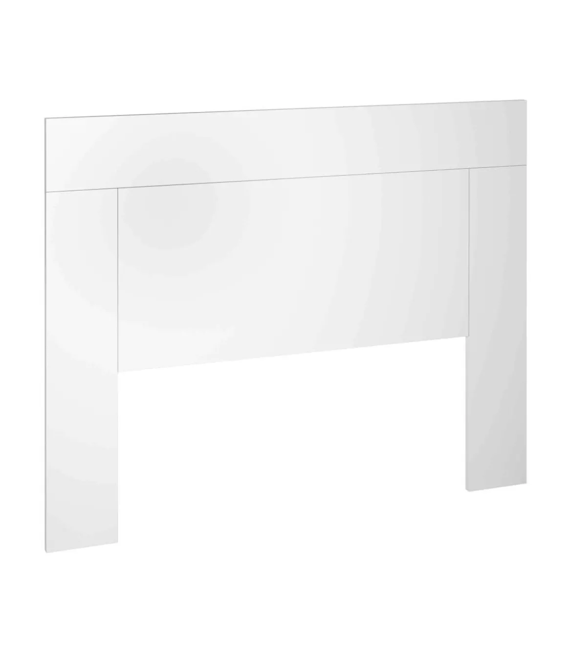 Cabecero Venus en color blanco poro. 130 cm(alto)160cm(ancho)