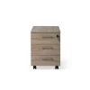 Cajonera buck 3 cajones acabado olmo claro, 58 cm(alto)42.5 cm(ancho)60 cm(fondo)