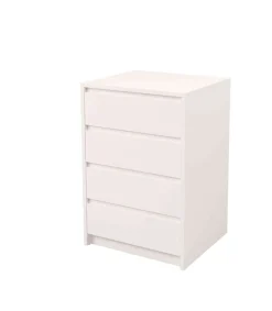 Cajonera 4 cajones Toledo acabado en blanco. 74cm(alto) 50cm(ancho) 45cm(fondo)