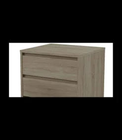 Cajonera 4 cajones Toledo acabado en roble cortez. 74cm(alto) 50cm(ancho) 45cm(fondo)