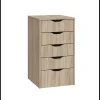Cajonera Eko 5 cajones en color cambrian. 71 cm(alto)40 cm(ancho)43 cm(fondo).