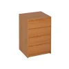 Cajonera Madrid de 50 cm en roble. 73,4 cm(alto)50 cm(ancho)45 cm(fondo)