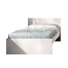 Cama juvenil Sam de 90 cm en blanco, 68cm(alto) 96cm(ancho) 195cm(largo)