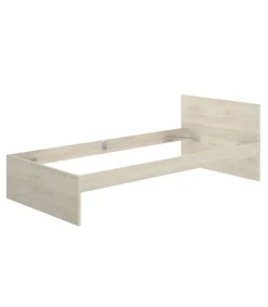Cama juvenil Sam de 90 cm en natural, 68cm(alto) 96cm(ancho) 195cm(largo)
