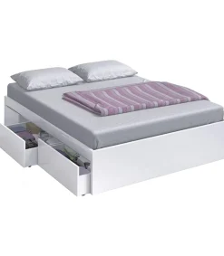 Cama Kendra para colchon de 150x190 con 4 cajones 37 cm(alto)156 cm(ancho)196 cm(largo)