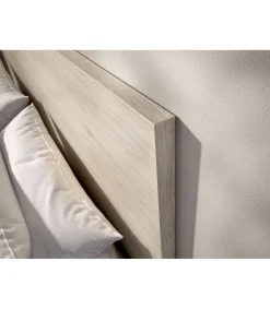 Cama matrimonio Laura acabado natural, 100cm(alto) 146cm(ancho) 195.5cm(largo)