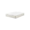 Canape abatible Global de Sonpura madera acabado blanco artico tapa tapizada de 150x200..