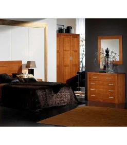 Cómoda dormitorio juvenil o matrimonio 4 Cajones madera maciza 80 cm(alto)95 cm(ancho)40 cm(largo)
