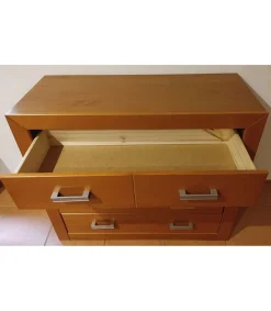 Cómoda dormitorio juvenil o matrimonio 4 Cajones madera maciza 80 cm(alto)95 cm(ancho)40 cm(largo)