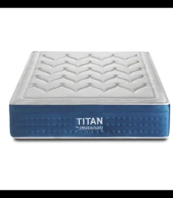 Colchón de 90x190 Titan de Home Actually Muelle Ensacado HR con visco de 29cm de grosor.