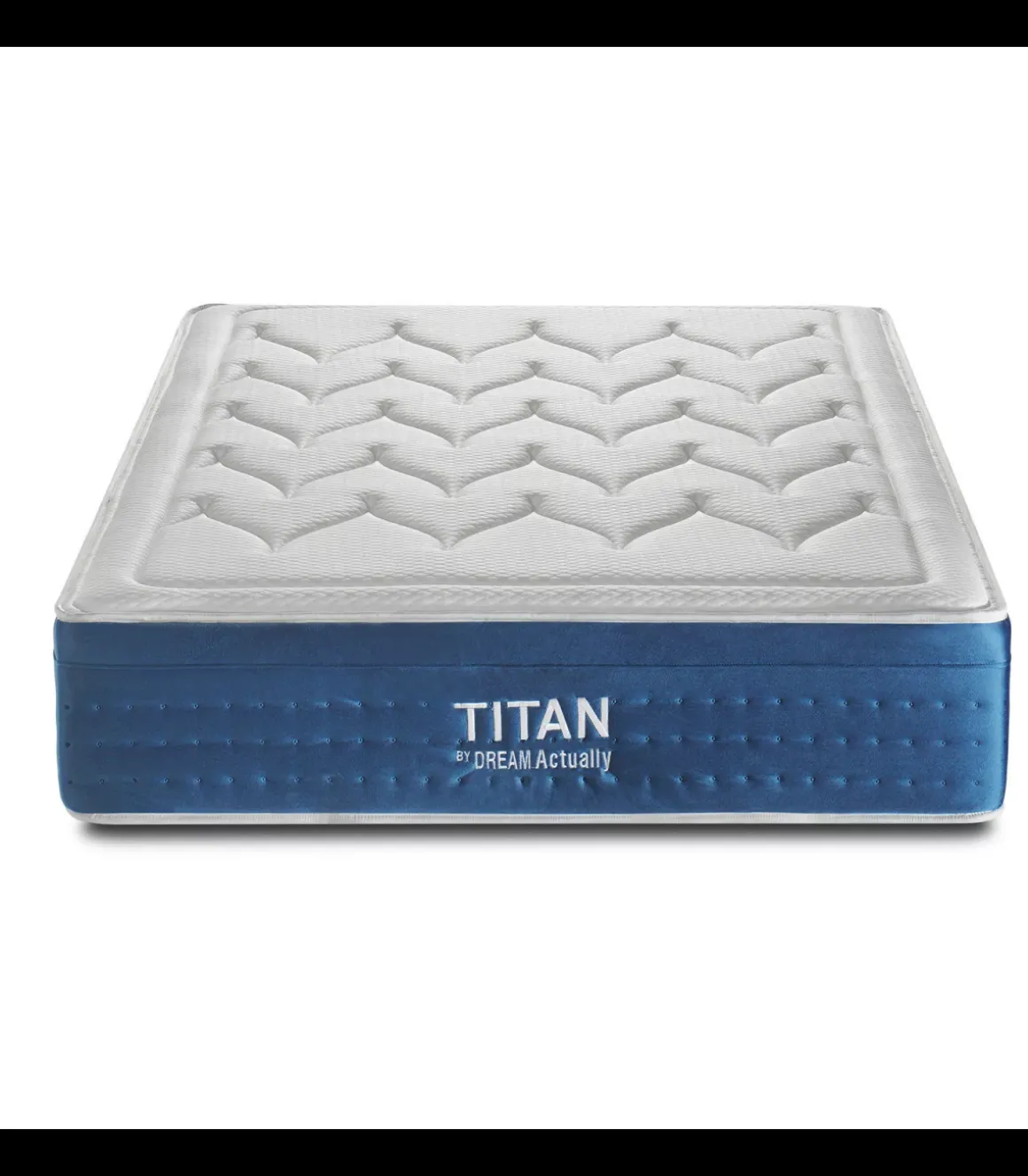 Colchón de 90x190 Titan de Home Actually Muelle Ensacado HR con visco de 29cm de grosor.