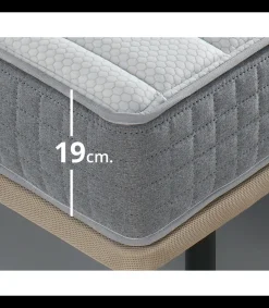 Colchón de 150x190 Visco lux de Home Actually HR con viscoelastico de 20cm de grosor.